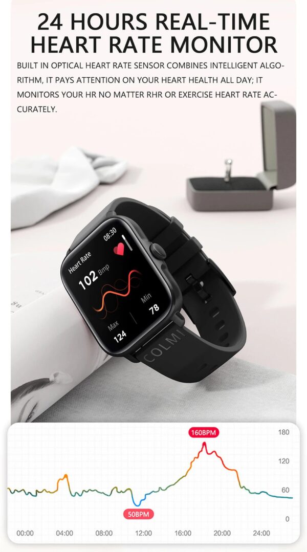 COLMI P28 Plus Smartwatch – আপনার দৈনন্দিন স্মার্ট সঙ্গী! - Image 2
