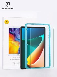 SMARTDEVIL HD Tempered Glass for Xiaomi Mi Pad 5/5 Pro with Installation Frame