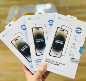 Kuzoom 3D Large Curved Edge Glass Flim For iPhone & Samsung