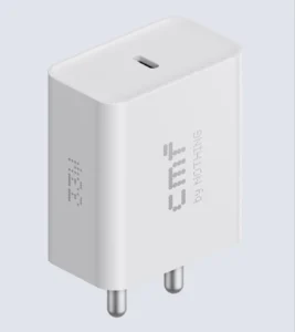 CMF by Nothing 33W Quick Charge 3 A Wall Charger for Mobile (White)