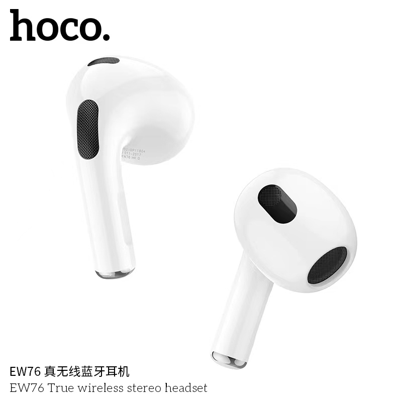 Hoco EW76 True Wireless Stereo Headset White