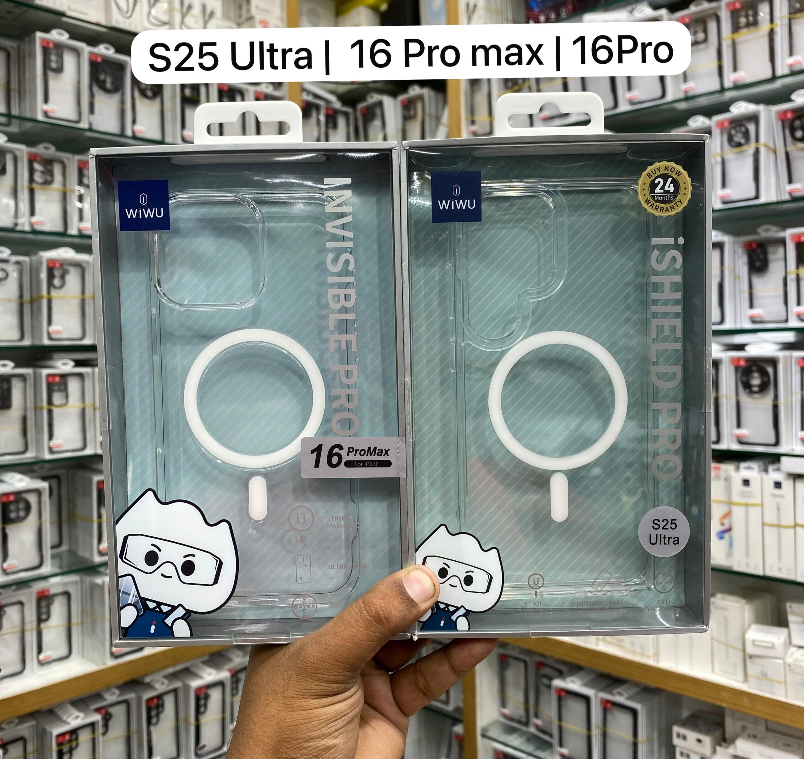 WiWU invisible Pro Phone Case for Samsung Galaxy S25 Ultra