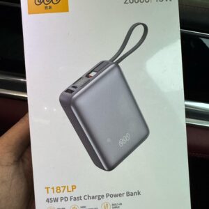QCY PB20A 45W PD 20000mah Fast Charging Powerbank