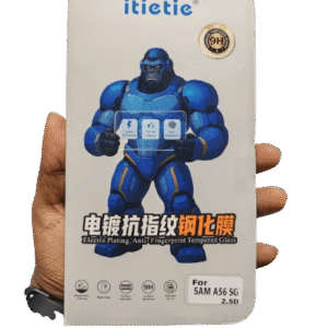 Galaxy A56, A36, S24 FE & S24 Plus itietie Electro Plating Anti Fingerprint Tempered Glass