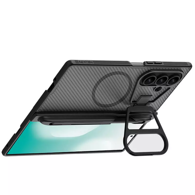 Samsung Galaxy Z Fold 7 (Fold 7 5G) Nillkin Camshield Prop Magnetic Transparent Lens Guard Edition S-PEN Clear version Camera Protective Cover Case