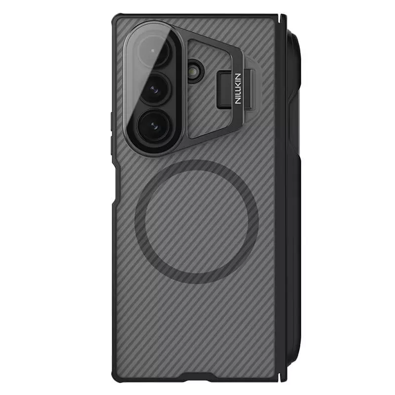 Nillkin Camshield Prop Magnetic Transparent Lens Guard Edition S-PEN Clear version Camera protective cover case for Samsung Galaxy Z Fold7 (Fold 7 5G), Samsung W26