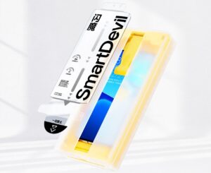 SMARTDEVIL MICROCRYSTALLINE FULL GLUE CURVED FULL COVERAGE SCREEN PROTECTOR (WITH INSTLLATION TOOLBOX)