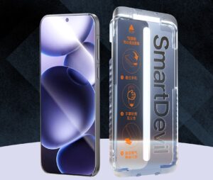 SMARTDEVIL SMARTPULL DUST-FREE ANTI SHATTER TEMPERED GLASS SCREEN PROTECTOR