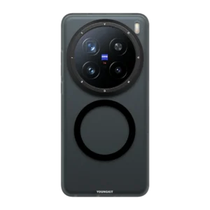 YOUNGKIT Hidden Sand Matte Texture Magsafe Support Case Cover