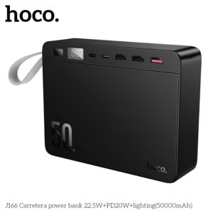 Hoco J166 Carretera 50000mAh Power Bank – Massive Power Station with LiFePO4 Safety & Built-in LED Lighting