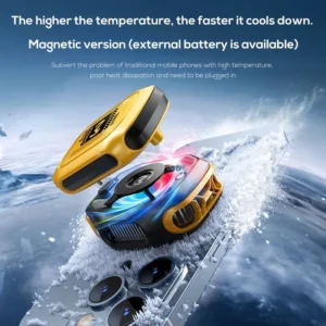 MEMO CX12 Gaming Refrigeration Mobile Cooling Fan Phone Cooler With Detachable Battery