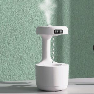 Smooth Sailing 800ml Anti-Gravity Air Humidifier – Water Droplet Aroma Diffuser