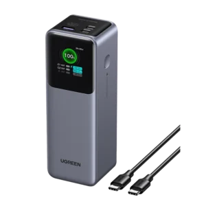 UGREEN Nexode Power Bank 25000mAh 200W with Smart Digital Display