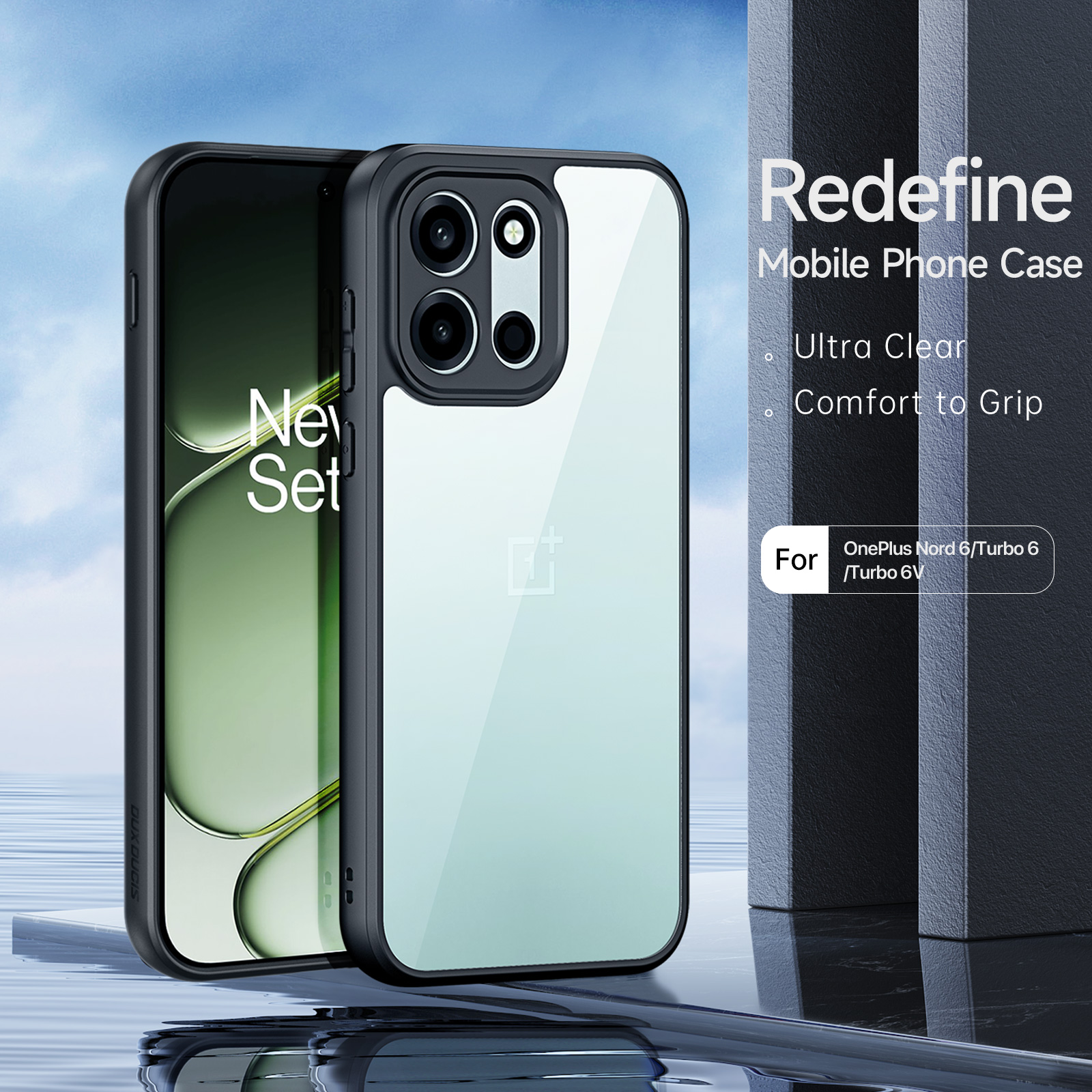 DUX DUCIS Aimo Series Back Cover for OnePlus Nord 6 / Turbo 6 / Turbo 6V