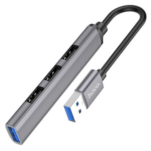 Hoco HB26 4 in 1 Type-C Mini Adapter USB Hub