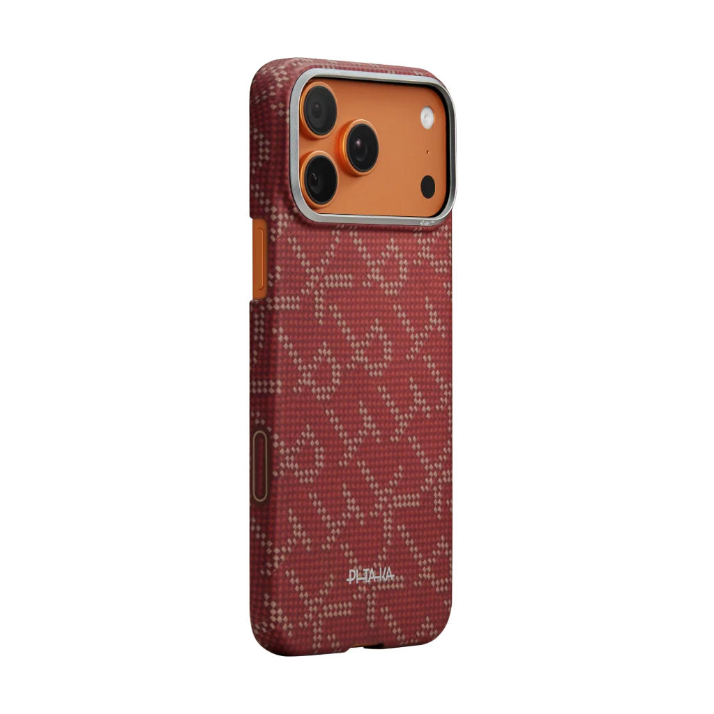 PITAKA Leaping PitaTap™ Edge Case iPhone 17 Pro Max