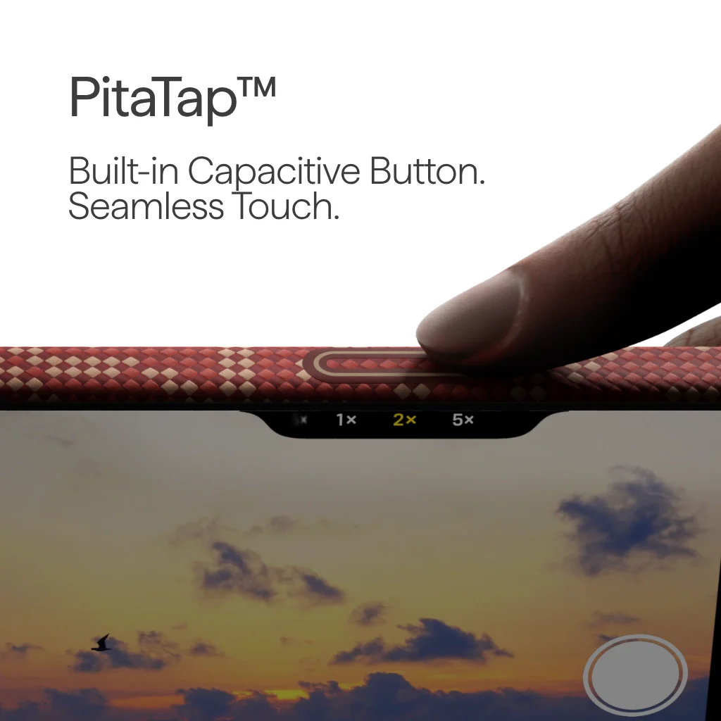 PITAKA Leaping PitaTap™ Edge Case iPhone 17 Pro Max