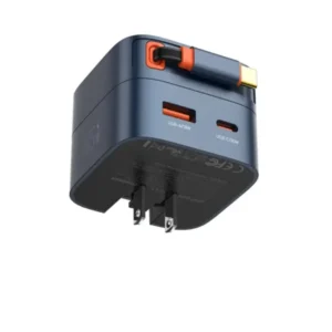 LDNIO Q9 33W Safe PD Fast Charger with Retractable Type-C Cable