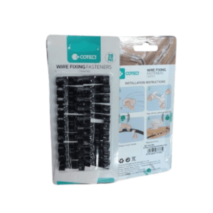 COTECI Self-Adhesive Wire Fixing Fasteners (20 PCS)