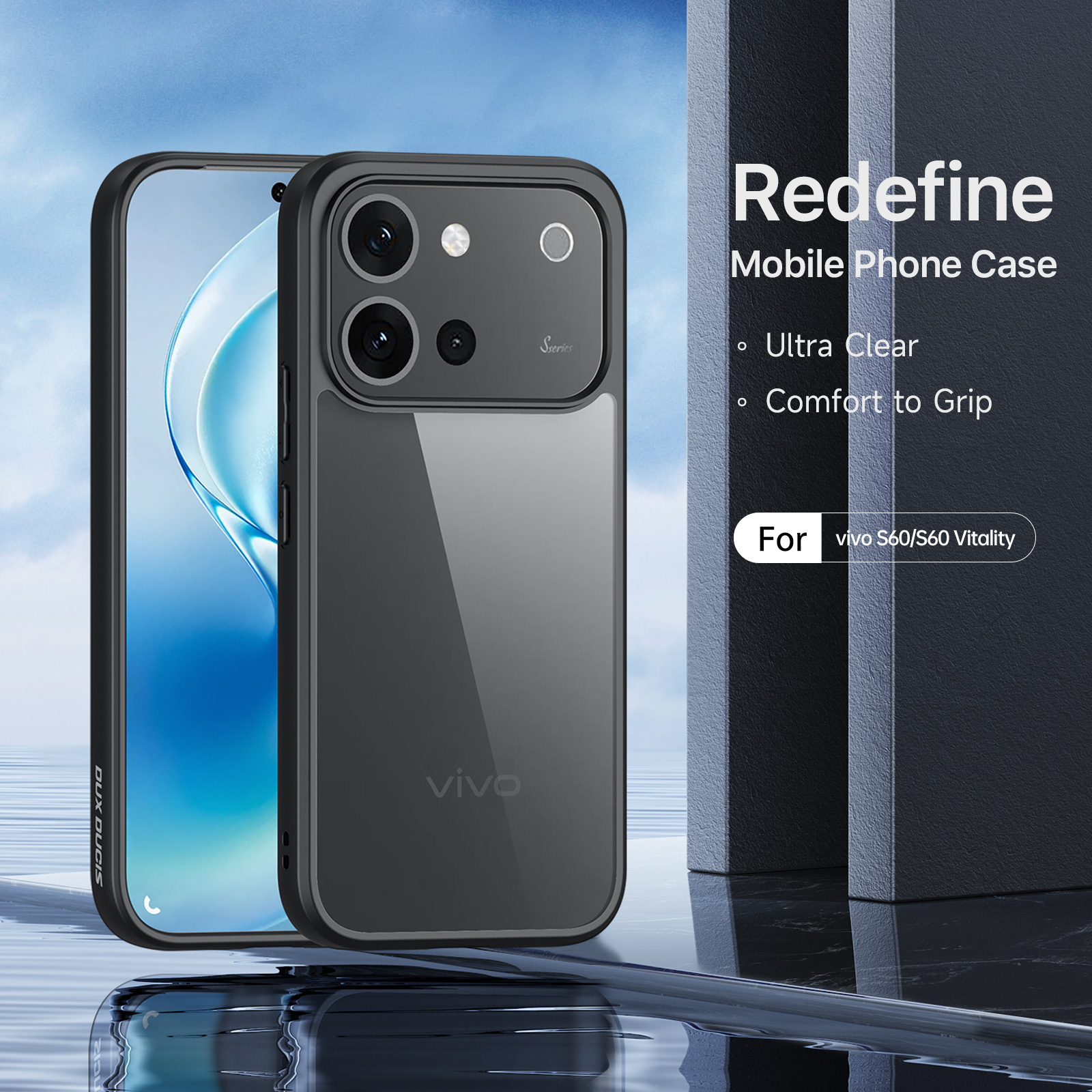 DUX DUCIS Aimo Series Back Cover for vivo S60 S60 Vitality