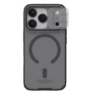 Nillkin CamShield Pro Magnetic Cover Case Clear Version for Apple iPhone 18 Pro (2026), Apple iPhone 17 Pro 6.3 (2025)