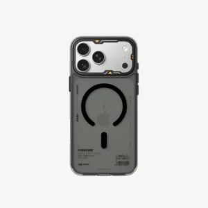 PEAKZOOC Icebound Series Cool‑Touch Glass Case for iPhone 17 Pro Max