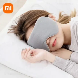 Xiaomi Jordan & Judy Eye Shading Aid sleep mask featuring a soft, grey fabric design