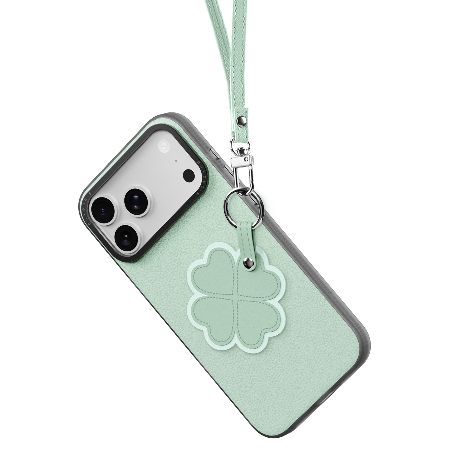 Dux Ducis LUVY Series PU Leather Ring-Style Phone Case for iPhone 18 Pro Max 17 Pro Max - Gadget99