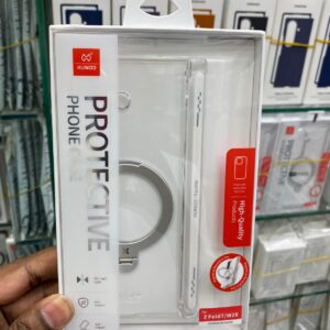 Samsung Z Fold 7 XUNDD Anti-Drop MagSafe Kickstand PC Clear Cover with Tempered Glass-Gadget99