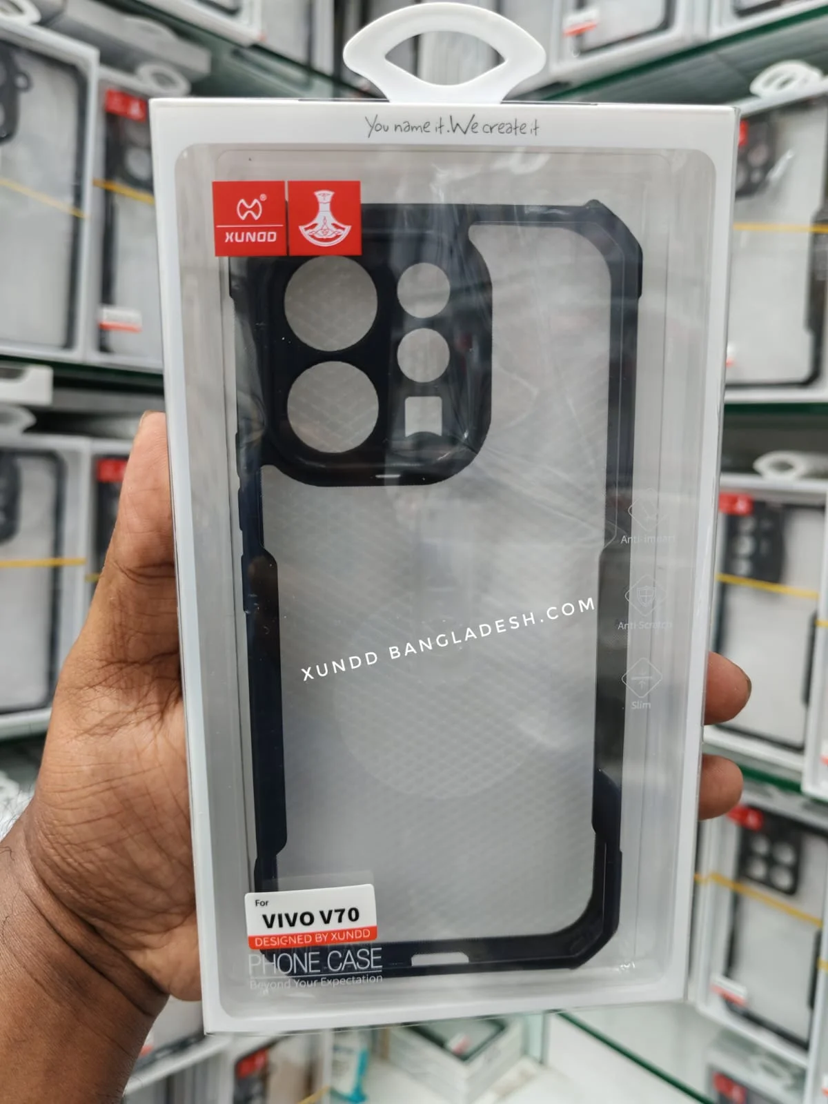 VIVO V70 XUNDD Bumper Protective Case