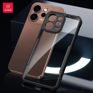 XUNDD For OPPO Reno 15 Pro, Reno 15, Reno 15F Case Global Airbag Shockproof Shell TPU+Acrylic Back Ultra Transparent Cover