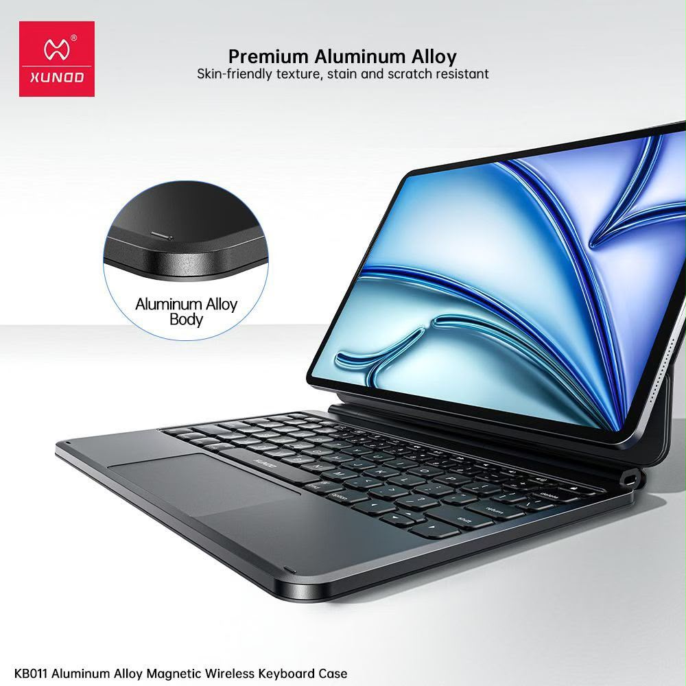 XUNDD KB011 Aluminum Alloy Magnetic Wireless Keyboard Case
