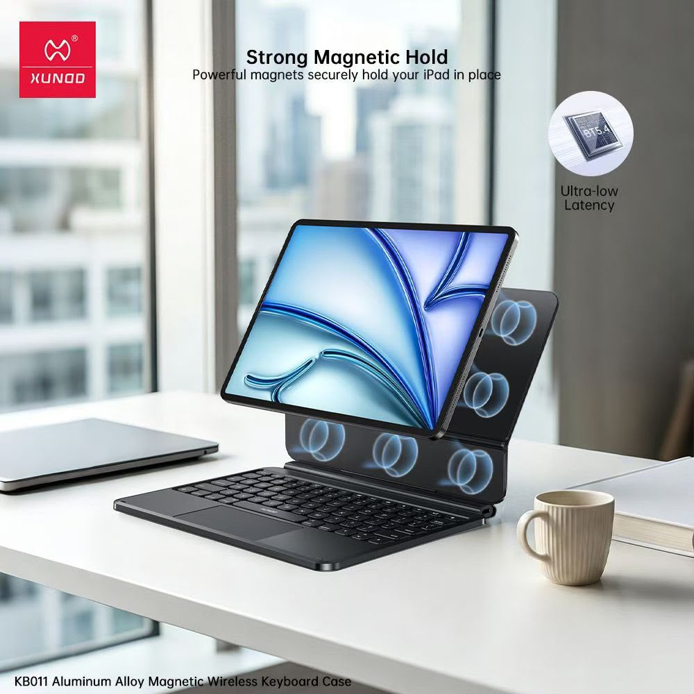 XUNDD KB011 Aluminum Alloy Magnetic Wireless Keyboard Case