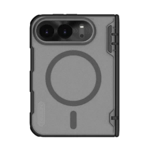 Nillkin Super Frosted Shield Fold Magnetic Matte cover case for Apple iPhone Duo (2026)- Transparent Black