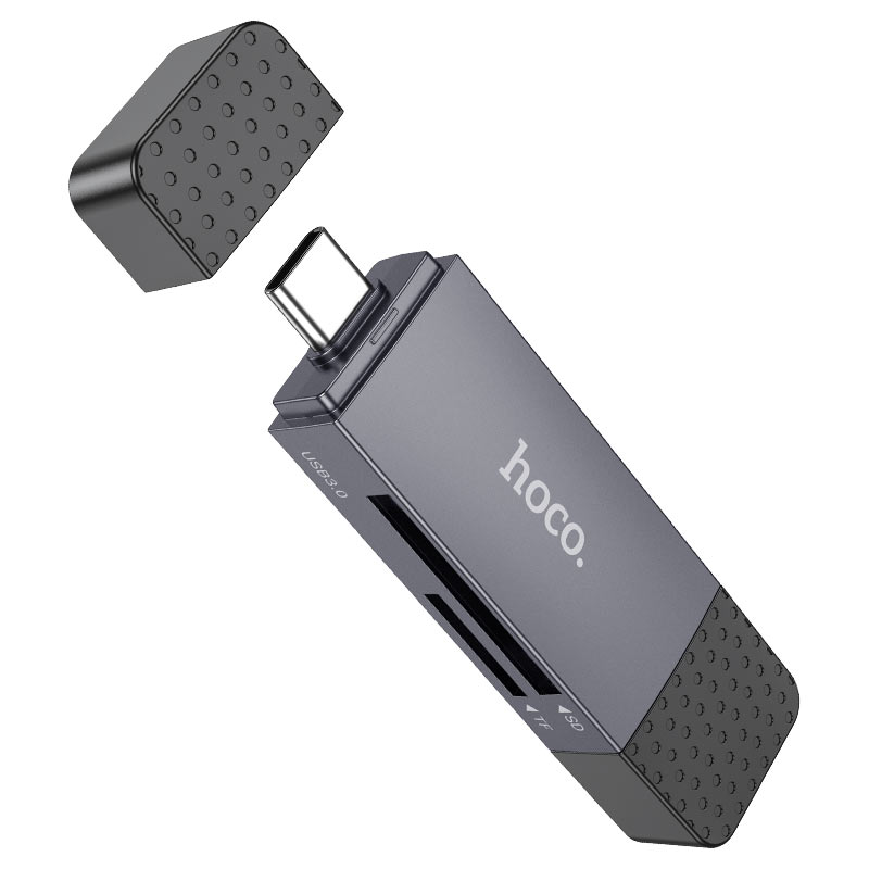Hoco HB45 Spirit 2-in-1 USB & Type-C 2.0 Card Reader-Gadget99