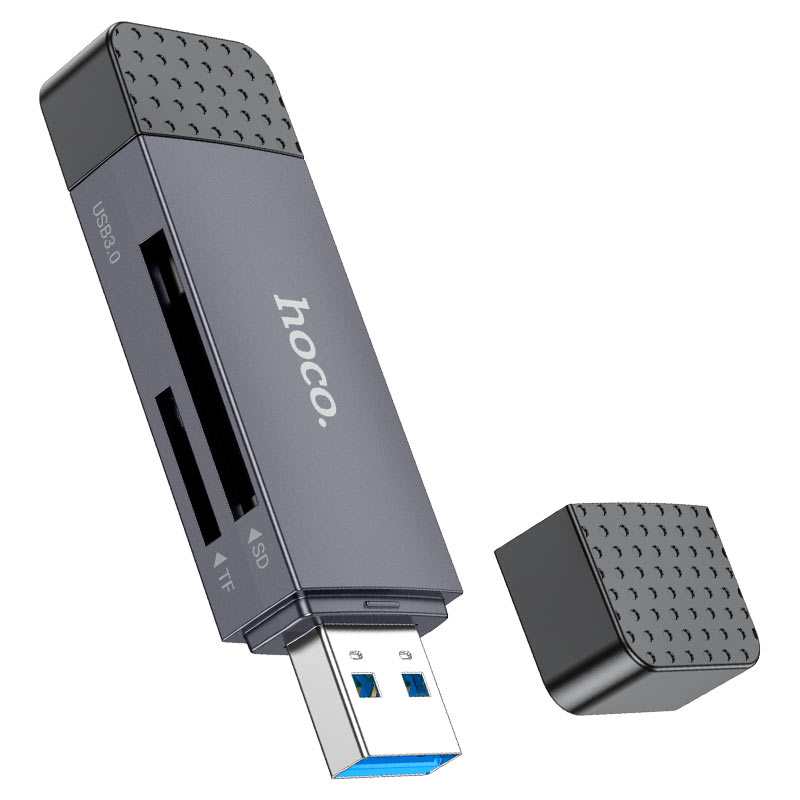 Hoco HB45 Spirit 2-in-1 USB & Type-C 2.0 Card Reader-Gadget99
