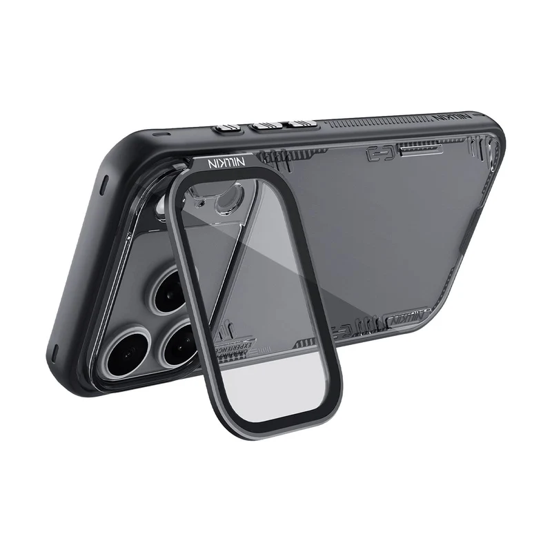 Nillkin Iceblade CamProp MagSafe® With Not Compatible Case with Transparent Camera Cover For iPhone 18 Pro Max-Black