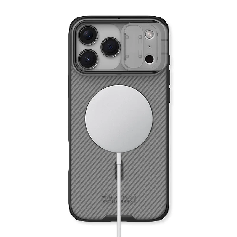 NILLKIN MagSafe® Compatible CamShield Pro Case for iPhone 18 Pro Max-Transparent