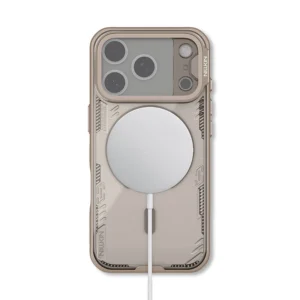 Nillkin Iceblade CamProp MagSafe® Compatible Case with Transparent Camera Cover For iPhone 18 Pro Max-Brown