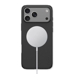 NILLKIN MagSafe® Compatible Super Frosted Shield Pro Case For iPhone 18 Pro Max – Black