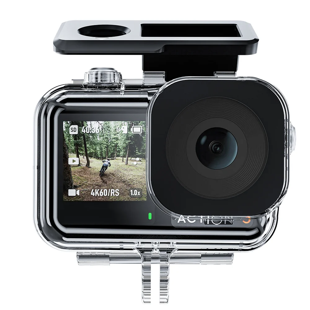 Telesin Waterproof Case for DJI Osmo Action 3-4-5pro