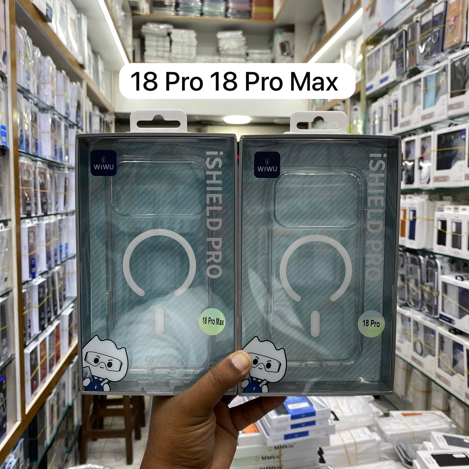WiWU iShield Pro Crystal Clear MagSafe Case for iPhone 18 Pro Max - Gadget99