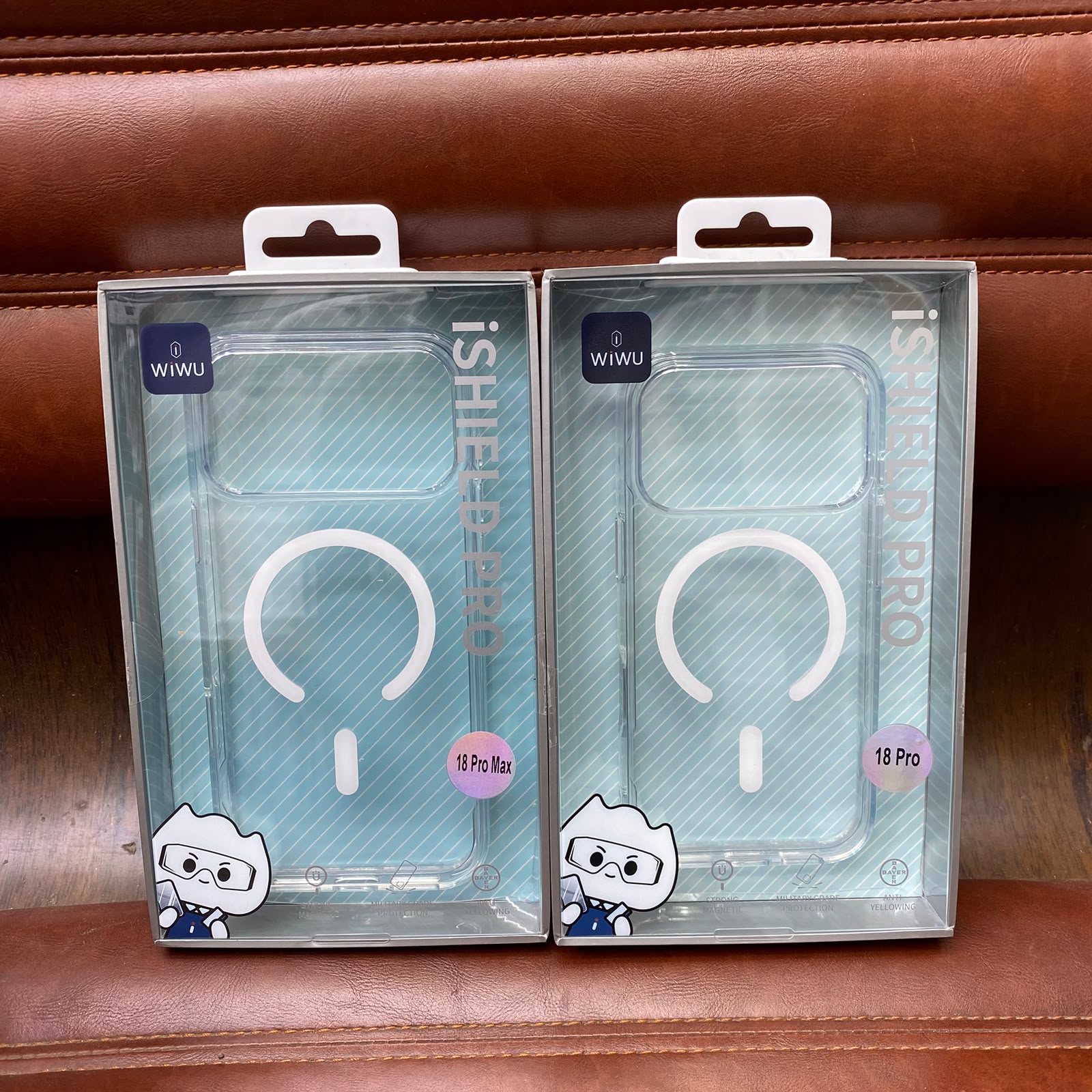 WiWU iShield Pro Crystal Clear MagSafe Case for iPhone 18 Pro Max - Gadget99