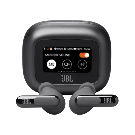 JBL Live Beam 3 Earbuds-Black