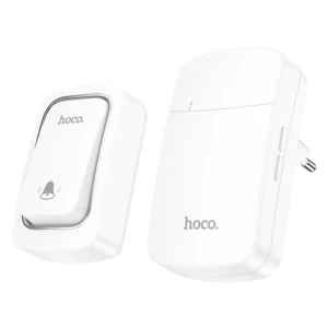 HOCO HI26 Self-Powered Wireless Doorbell EU Plug | No Battery Long Range & Multiple Chimes