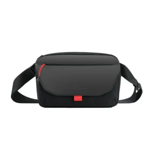 WiWU Warriors EDC Crossbody Bag with Built-in Retractable Fast Charging Cable
