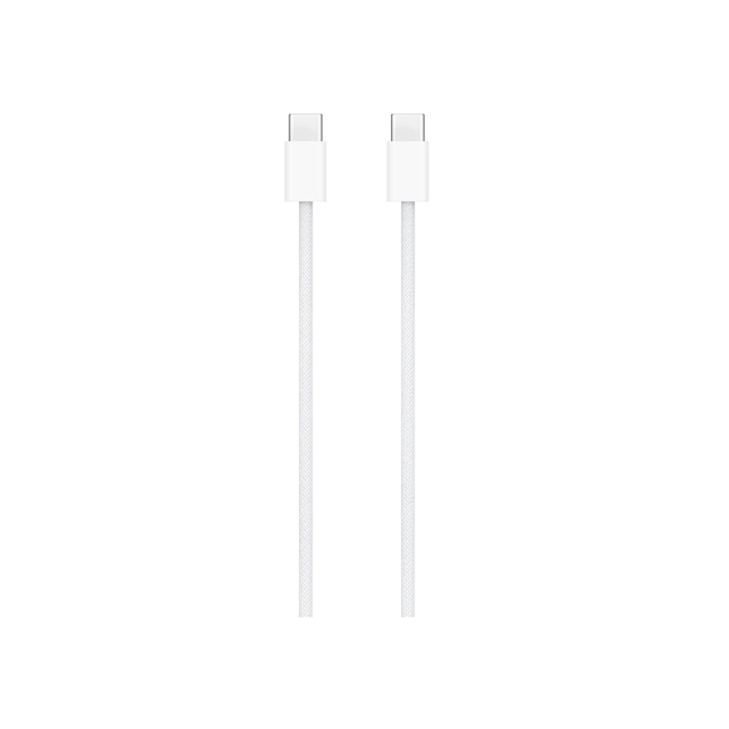 Technical Specifications Max Power Delivery: Supports up to 60W power output (20V/3A). Data Transfer Speed: USB 2.0 (up to 480 Mbps). Design & Length: Woven/braided exterior finish for increased durability and tangle resistance; 1 meter (3.3 feet) long. Apple 60W USB-C Charge Cable (1m)