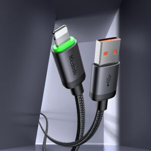 Mcdodo USB-A to Lightning Cable with Charging Light 3.2ft. (CA-2030)