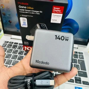 Mcdodo Gana Ultra 140W Smart Colour Display Fast Charging Power Adapter with Cable + Tripple Output Ports(CH-6660)