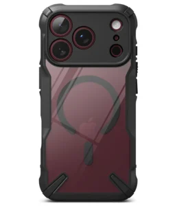 Ringke Fusion-X Magnetic Transparent Black Case For iPhone 18 Pro Max